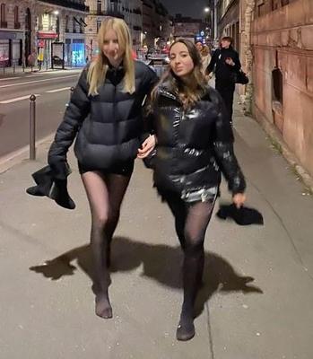 Черные трусики шлюхи
