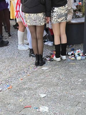 カーニバルの率直なナイロンパンティホースブーツカルネバル
