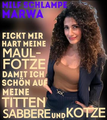 GEZ MILF SCHLAMPE MARWA ELDESSOUKY ZUCHTSTUTE MIT PSERMAFRESSE