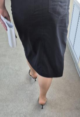 パンストとラバの共同労働者熟女