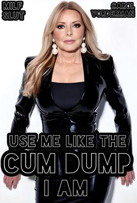 Carol Vorderman, Fat Ass Big Tits Milf Cum Slut