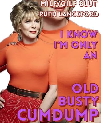 Busty Old Milf Slut Ruth Langsford, Cheap Big Tits Fuckmeat