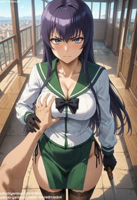 Saeko Busujima Highschool of the Dead 
