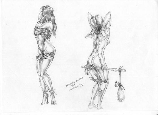 bondage artwork by haffnium