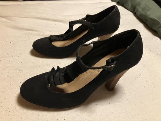 cum on wife shoes # 