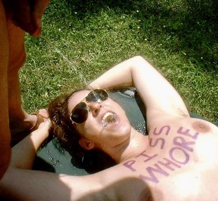 Open your mouth and drink, bitch!