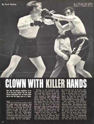 Women watching men fight (pics) Max Baer
