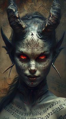 Succubus demonio III Damazonia Luna Artemis