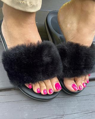 Feet with shoes for fap 