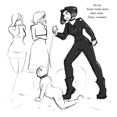 Femdom Drawings: Celera Prime