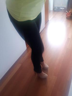 pantyhose, leggings, high heels
