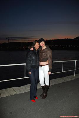 Jo Lever and Linda