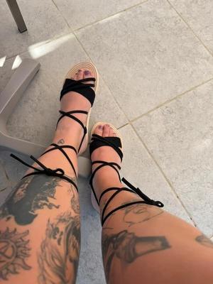 Feet with shoes for fap 